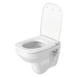 Duravit D-Code Wand-WC 480x350x355mm, Weiß Hochglanz, 6l, Tiefspüler, halb, waagere... DURAVIT-2211090000 4021534344237 (Abb. 1)