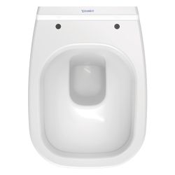 Duravit D-Code Wand-WC 480x350x355mm, Weiß Hochglanz, 6l, Tiefspüler, halb, waagere... DURAVIT-2211090000 4021534344237 (Abb. 1)