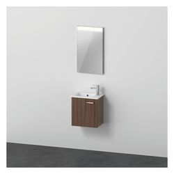 Duravit XBase Möbelwaschtisch, Waschtischunterbau, Spiegel 288x400x2000mm, 1 T... DURAVIT-XB0065L21210000 4063382820655 (Abb. 1)