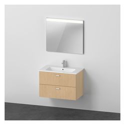 Duravit XBase Möbelwaschtisch, Waschtischunterbau, Spiegel 490x830x2000mm, 2 S... DURAVIT-XB0071030300000 4063382820921 (Abb. 1)