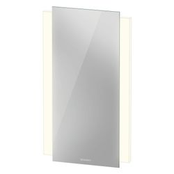 Duravit Ketho.2 Spiegel Wandmontage 33x400x700mm, Mattweiß, LED, 18W, Betätigu... DURAVIT-K27070000000000 4063382812957 (Abb. 1)