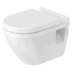 Duravit Starck 3 Wand-WC 540x365x355mm, Weiß Hochglanz, 4,5l, WonderGliss, Tiefspü... DURAVIT-22000900001 4021534223372 (Abb. 1)