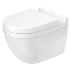 Duravit Starck 3 Wand-WC 540x365x375mm, Weiß Hochglanz, 4,5l, WonderGliss, Tiefspü... DURAVIT-25270900001 4021534984808 (Abb. 1)