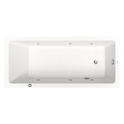 Duravit No.1 Whirlwanne Rechteckig, Einbau, 800x1800x420mm Jet Project, 1 Rück... DURAVIT-760491000JP1000 4063382185693 (Abb. 1)