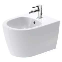 Duravit ME by Starck Wandbidet 480x370x290mm, Weiß Hochglanz, WonderGliss, 1 HL, H... DURAVIT-22901500001 4053424040134 (Abb. 1)