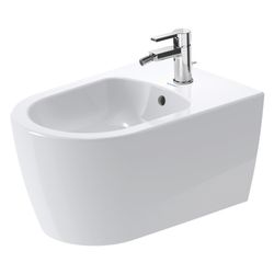 Duravit ME by Starck Wandbidet 570x370x295mm, Weiß Hochglanz, WonderGliss, 1 HL, H... DURAVIT-22881500001 4021534966705 (Abb. 1)