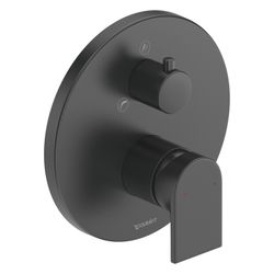 Duravit Tulum by Starck Einhebel-Wannenmischer Unterputz, Verbraucher 2, Mattschw... DURAVIT-TU5210012046 4063382961433 (Abb. 1)