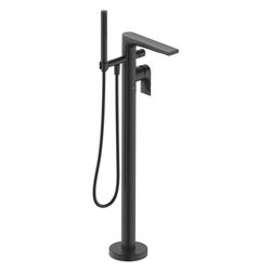 Duravit Tulum by Starck Einhebel-Wannenmischer bodenstehend, Mattschwarz, Höhe 89... DURAVIT-TU5250000046 4063382961440 (Abb. 1)