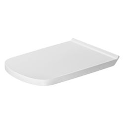 Duravit DuraStyle WC-Sitz Weiß Hochglanz 379x43x507mm, mit Absenkautomatik, Edelsta... DURAVIT-0062390000 4021534983849 (Abb. 1)