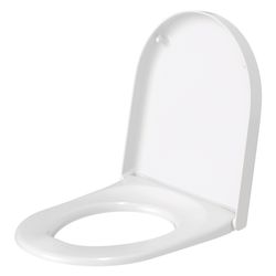 Duravit WC-Sitz, D-shaped, Weiß HG 370x43x431mm mit Absenkautomatik, Sitzgarnitur a... DURAVIT-0069890000 4021534634338 (Abb. 1)