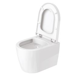 Duravit ME by Starck Wand-WC 480x370x350mm Weiß Seidenmatt 45l HygieneGlaze Plus Ti... DURAVIT-253009AC00 4067116444759 (Abb. 1)