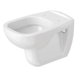 Duravit D-Code Wand-WC 545x355x355mm, Weiß Hochglanz, 4,5l, Tiefspüler, geschlossen... DURAVIT-2535090000 4021534842757 (Abb. 1)