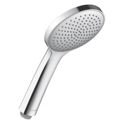 Duravit Handbrause, Chrom, d. 110mm, Strahlart Rain, Durchflussmenge 3 bar 19,5l/... DURAVIT-UV0650014010 4063382936714 (Abb. 1)