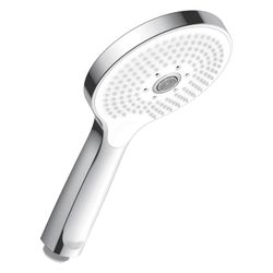 Duravit Handbrause, Chrom, d. 120mm, Strahlart Rain, Pulse, Mono, Druckknopf, 14l... DURAVIT-UV0650017010 4063382937070 (Abb. 1)