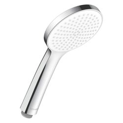 Duravit Handbrause, Chrom/Weiß, MinusFlow, d. 110mm, Strahlart Rain, Durchflussme... DURAVIT-UV0652013010 4063382936684 (Abb. 1)