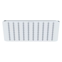 Duravit Kopfbrause, Chrom Hochglanz, Edelstahl, Eckig, 200x200mm, 26l/min, Rain, ... DURAVIT-UV0660030010 4063382938114 (Abb. 1)