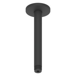 Duravit Brausearm Länge 200mm Deckemontage Rosette rund, Mattschwarz... DURAVIT-UV0670025046 4063382938305 (Abb. 1)