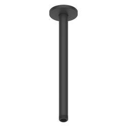 Duravit Brausearm Länge 300mm Deckemontage Rosette rund, Mattschwarz... DURAVIT-UV0670026046 4063382938329 (Abb. 1)