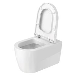 Duravit ME by Starck Wand-WC 570x370x355mm, Weiß Hochglanz, 4,5l, WonderGliss, Tie... DURAVIT-25280900001 4021534966743 (Abb. 1)