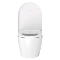 Duravit ME by Starck Wand-WC 570x370x355mm Weiß Seidenmatt 45l HygieneGlaze Plus Ti... DURAVIT-252809AC00 4067116444728 (Abb. 1)
