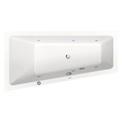 Duravit No.1 Whirlwanne Trapezförmig Einbau Ecke L 850x1600x480mm Jet Project ... DURAVIT-760506000JP1000 4063382185709 (Abb. 1)
