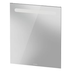 Duravit No.1 Spiegel Wandmontage 35x600x700mm, Mattweiß, LED oben, 5W, Betätig... DURAVIT-N17951000000000 4063382219695 (Abb. 1)