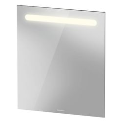 Duravit No.1 Spiegel Wandmontage 35x600x700mm, Mattweiß, LED oben, 5W, Betätig... DURAVIT-N17951000000000 4063382219695 (Abb. 1)