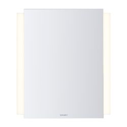 Duravit Ketho.2 Spiegel Wandmontage 33x600x700mm, Mattweiß, LED, 18W, Betätigu... DURAVIT-K27071000000000 4063382812964 (Abb. 1)