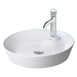 Duravit Cape Cod Aufsatzbecken 480mm, Weiß Seidenmatt, WonderGliss, DuraCeram, run... DURAVIT-23284832001 4053424897592 (Abb. 1)