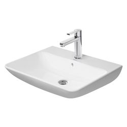 Duravit ME by Starck Waschtisch 490x650x180mm wandh. Weiß SM, Rechteckig, WonderGl... DURAVIT-23356532001 4053424892795 (Abb. 1)
