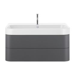 Duravit Happy D.2 Waschtisch 505x1000x170mm, WonderGliss, Weiß Hochglanz, Rechteck... DURAVIT-23181000001 4021534855924 (Abb. 1)