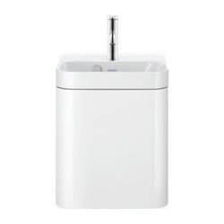 Duravit Happy D.2 Waschtisch-Set C-shaped wh Dekor, 360x400x480mm Weiß Hochgla... DURAVIT-HP4340O22220000 4063382214614 (Abb. 1)