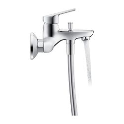Duravit No.1 Einhebel-Wannenmischer Aufputz, Chrom, Anschlussart S-Anschlüsse, 1/... DURAVIT-N15230000010 8000177315947 (Abb. 1)