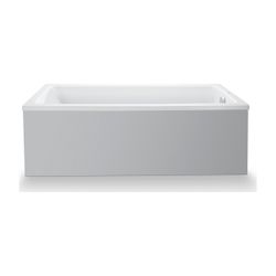Duravit No.1 Badewanne 420x750x1700mm, 145l, Weiß glänzend, Rechteckig, Einbau... DURAVIT-700490000000000 4063382185396 (Abb. 1)