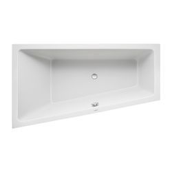 Duravit No.1 Badewanne 480x1000x1700mm, 210l, Weiß glänzend, Trapezförmig, Ein... DURAVIT-700508000000000 4063382185525 (Abb. 1)