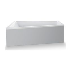 Duravit No.1 Badewanne 480x1000x1700mm, 210l, Weiß glänzend, Trapezförmig, Ein... DURAVIT-700508000000000 4063382185525 (Abb. 1)