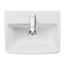 Duravit No.1 Handwaschbecken 350x450x142mm, Weiß Hochglanz, Rechteckig,1 Waschplatz... DURAVIT-0743450000 4063382180254 (Abb. 1)