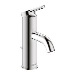 Duravit C.1 Einhebel-Waschtischmischer S, Chrom, 5l/min, Hebelgriff, mit Garnitur... DURAVIT-C11010001010 7612158491000 (Abb. 1)