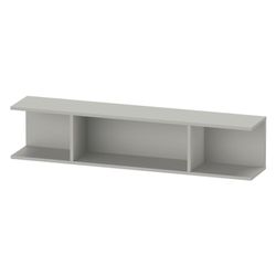 Duravit Ketho.2 Wandregal 150x800x170mm, Betongrau Matt, 3 offene Fächer, wand... DURAVIT-K21208007070000 4063382811677 (Abb. 1)