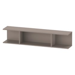 Duravit Ketho.2 Wandregal 150x800x170mm, Basalt Matt, 3 offene Fächer, wandhän... DURAVIT-K21208043430000 4063382811738 (Abb. 1)