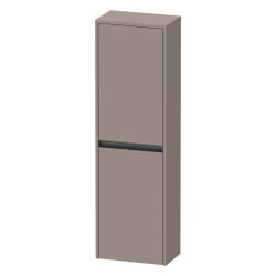Duravit Ketho.2 Halbhochschrank Dekor 240x400x1320mm Basalt Matt, 2 Türen link... DURAVIT-K21319L43430000 4063382817228 (Abb. 1)