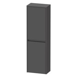Duravit Ketho.2 Halbhochschrank Dekor 240x400x1320mm Graphit Matt, 2 Türen lin... DURAVIT-K21319L49490000 4063382817259 (Abb. 1)