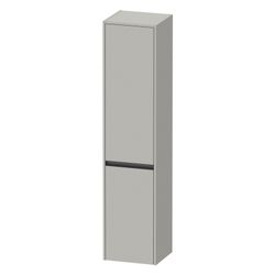 Duravit Ketho.2 Hochschrank Dekor 360x400x1760mm Betongrau Matt, 2 Türen L, Gr... DURAVIT-K21329L07070000 4063382817709 (Abb. 1)
