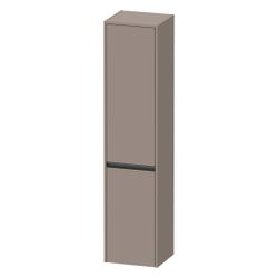 Duravit Ketho.2 Hochschrank Dekor 360x400x1760mm Basalt Matt, 2 Türen R, Griff... DURAVIT-K21329R43430000 4063382811288 (Abb. 1)