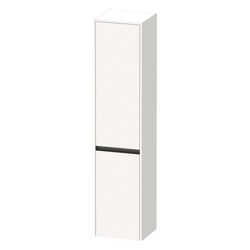 Duravit Ketho.2 Hochschrank Dekor 360x400x1760mm Weiß SM, 2 Türen R, Griff Ant... DURAVIT-K21329R84840000 4063382811455 (Abb. 1)