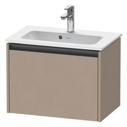 Duravit Ketho.2 Waschtischunterbau wandh. 390x610x440mm, Compact Leinen Matt, ... DURAVIT-K25055075750000 4063382812605 (Abb. 1)