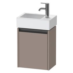 Duravit Ketho.2 Waschtischunterbau wandh. 238x364x440mm, L, Basalt Matt, Griff... DURAVIT-K25071L43430000 4063382822109 (Abb. 1)