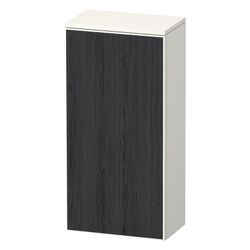 Duravit Zencha Halbhochschrank Dekor 240x400x819mm Eiche Mattschwarz/Weiß SM, ... DURAVIT-ZE1350R16840000 4063382830173 (Abb. 1)