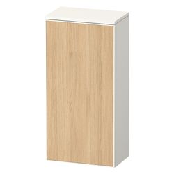 Duravit Zencha Halbhochschrank Dekor 240x400x819mm Natur Eiche Matt/Weiß SM, 1... DURAVIT-ZE1350L30840000 4063382830081 (Abb. 1)