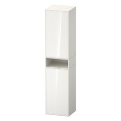 Duravit Zencha Hochschrank Dekor 360x400x1760mm Weiß/Weiß SM, 2 Türen L, Griff... DURAVIT-ZE1353L64840000 4063382830821 (Abb. 1)